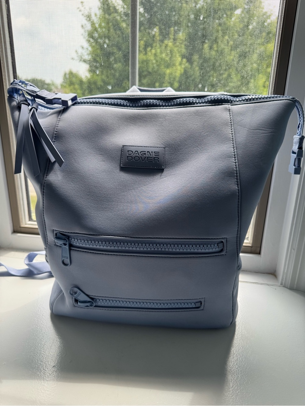 Dagne Dover Large Indi Diaper Backpack Rare Skyway Blue All